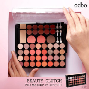 Odbo Beauty Clutch Pro Makeup Palette #OD1027 : โอดีบีโอ บิวตี้ คลัทช์ โปร เมคอัพ พาเลท