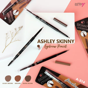 Ashley Skinny Eyebrow Pencil #A314 : ashley แอชลี่ย์ สกินนี่ อายโบลว์