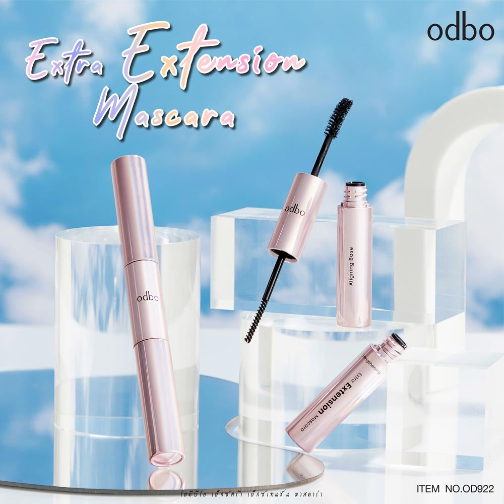 Odbo Extra Extension Mascara #OD922 : โอดีบีโอ เอ็กซ์ตร้า เอ็กซ์เทนชั่น มาสคาร่า