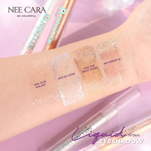 Nee Cara Monster Liquid Eye Shadow #N1964 : neecara นีคาร่า มอนสเตอร์ ลิควิด อายแชโดว์