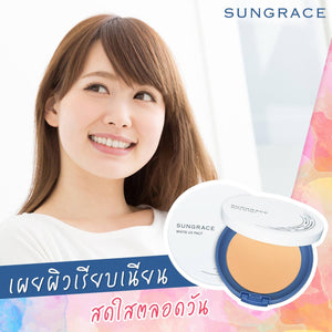 Covermark Sungrace White UV Pact N SPF18 /PA++ : คัพเวอร์มาร์ค ซันเกรซ แป้ง ยูวี