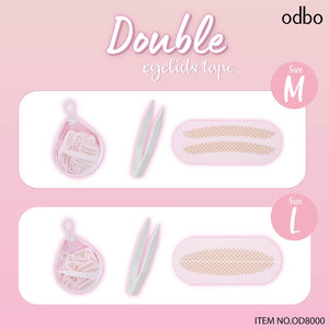 Odbo Double Eyelids Tape #OD8000 : โอดีบีโอ ดับเบิ้ล อายลิดส์ เทป กาวติดตา 2 ชั้น