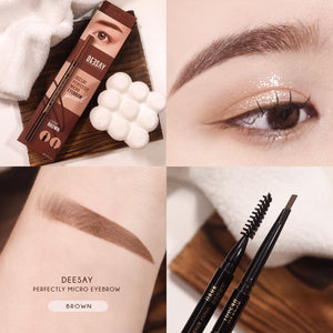 Deesay Perfectly Micro Eyebrow Pencil : ดีเซ้ย เพอร์เฟคลี่ ไมโครอายโบรว์ ดินสอเขียนคิ้ว