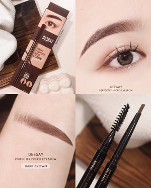 Deesay Perfectly Micro Eyebrow Pencil : ดีเซ้ย เพอร์เฟคลี่ ไมโครอายโบรว์ ดินสอเขียนคิ้ว