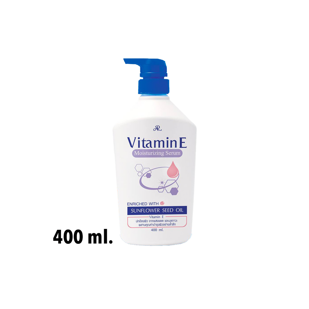 AR Aron Vitamin E Moisturizing Serum 400ml : อารอน เอ อาร์ วิตามิน อี มอยส์เจอไรซิ่ง เซรั่ม