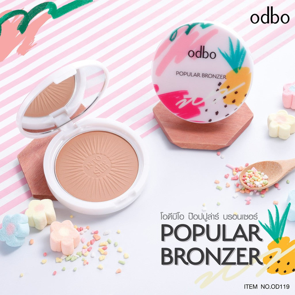 Odbo Popular Bronzer #OD119 : โอดีบีโอ บรอนเซอร์