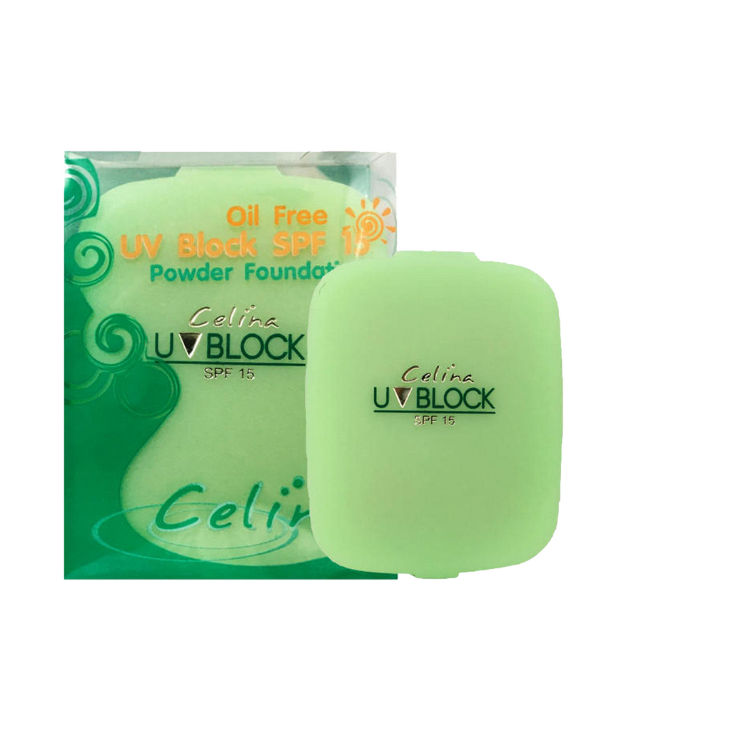 Celina UV Block Oil Free Powder Foundation Refill : เซลิน่า แป้งพัฟ [รีฟิว] x 1 ชิ้น