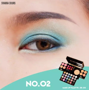 Sivanna Pro Make Up Palatte #DK212 : ซิวานน่า พาเลทแต่งหน้า