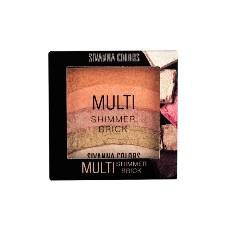 Sivanna Multi Shimmer Brick Blush #HF2004 : ซิวานน่า มัลติ ซิมเมอร์ บริค ปัดแก้ม บลัชออน