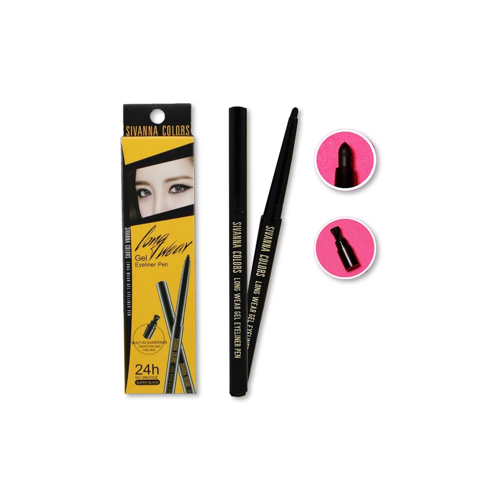 Sivanna Long Wear Gel Eyeliner Pen #HF777 : ซิวานน่า อายไลเนอร์
