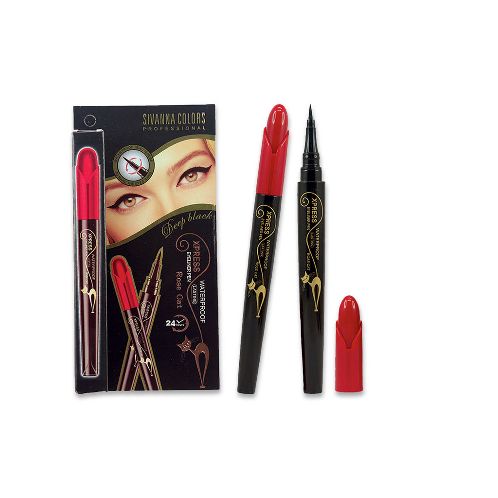 Sivanna Express Eyeliner Pen #HF896 : ซิวานน่า อายไลเนอร์