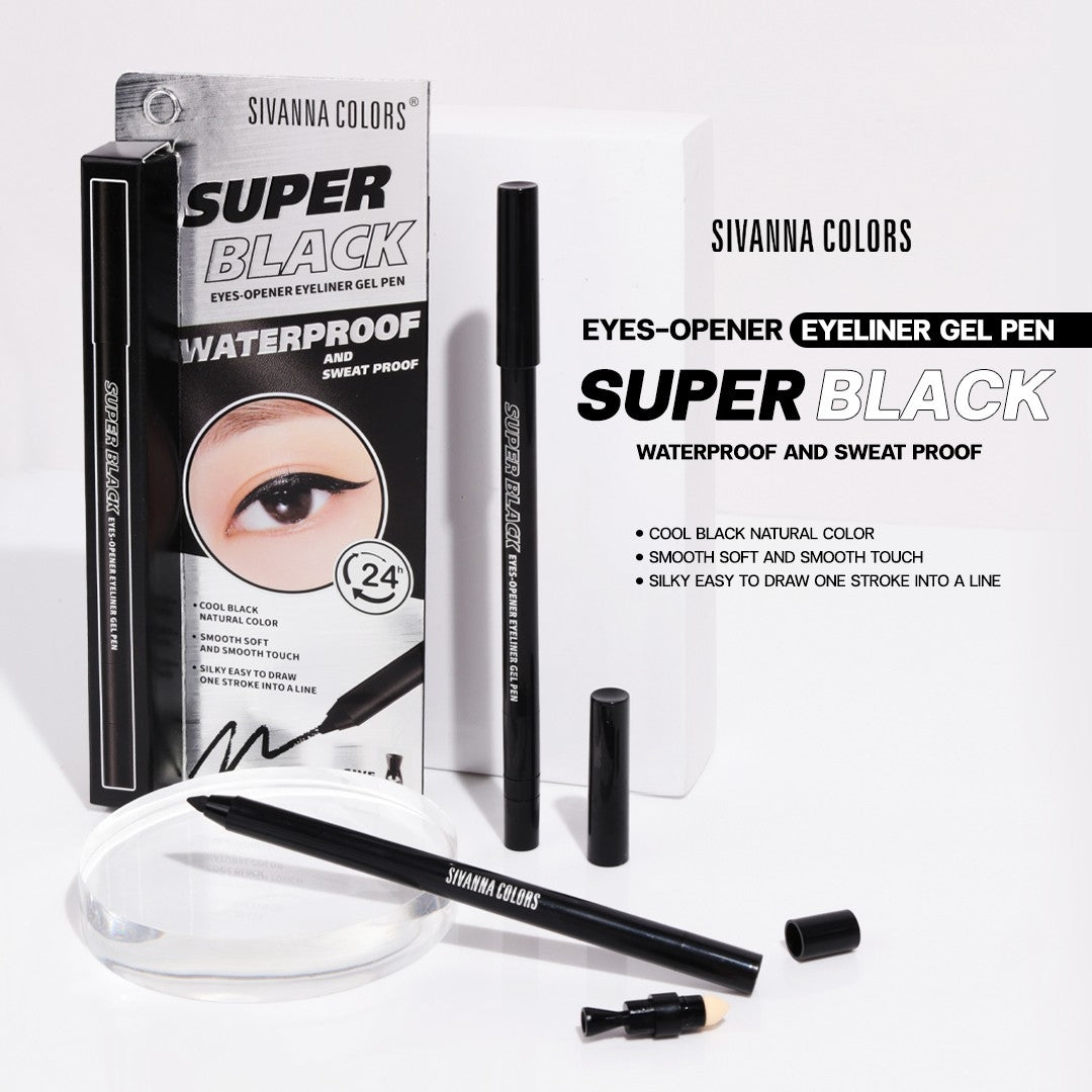Sivanna Eyes-Opener Eyeliner Gel Pen #HF947 : ซิวานน่า อาย-โอเพนเนอร์ อายไลเนอร์ เจล เพน x 1 ชิ้น