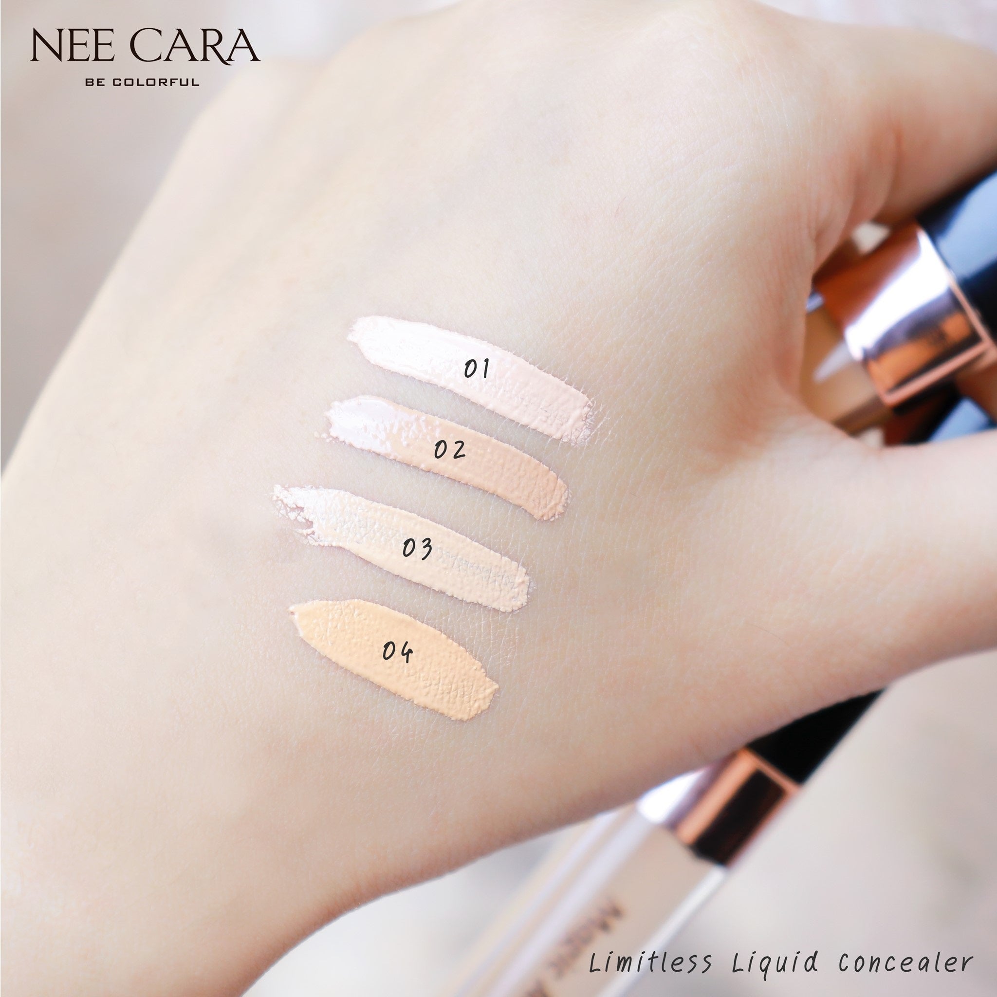 Nee Cara Limitless Liquid Concealer #N029 : Neecara นีคาร่า คอนซีลเลอร์