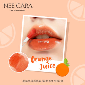 Nee Cara Moisture Fruit Tint Drench #N132 : neecara นีคาร่า มอยส์เจอร์ ฟรุต ทินท์