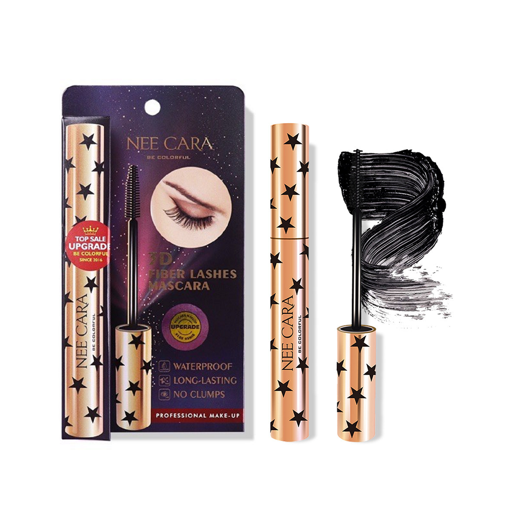 Nee Cara 3D Fiber Lashes Mascara #N190 : neecara นีคาร่า มาสคาร่า ที่ปัดขนตา ดาว