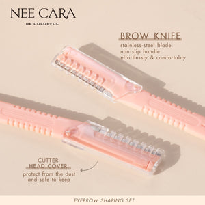 Nee Cara Eyebrow Shaping Set #N209 : neecara นีคาร่า เซตจัดแต่งทรงคิ้ว