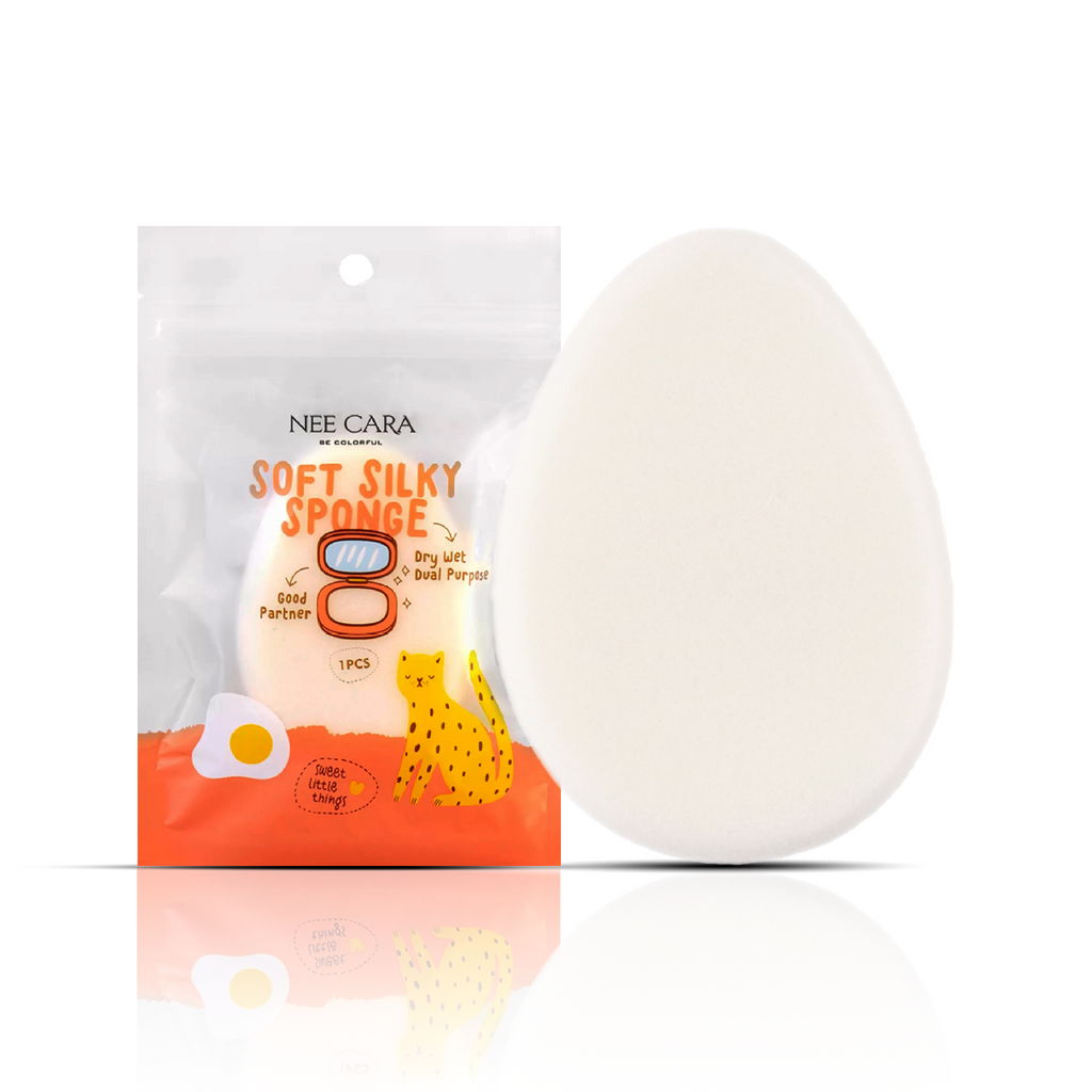 Nee Cara Soft Silky Sponge #N213 : neecara นีคารา ฟองน้ำแต่งหน้า พัฟ ฟองน้ำ