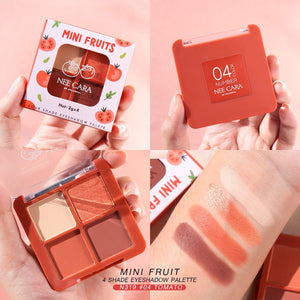 Nee Cara Mini Fruits Eyeshadow Palette #N319 : neecara นีคาร่า มินิ อายแชโดว์ พาเลท