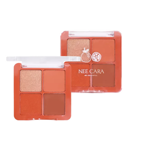 Nee Cara Mini Fruits Eyeshadow Palette #N319 : neecara นีคาร่า มินิ อายแชโดว์ พาเลท