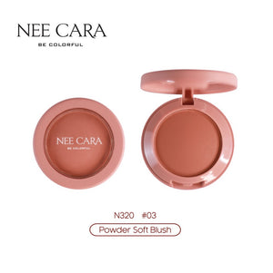 Nee Cara Powder Soft Blush #N320 : neecara นีคาร่า พาวเดอร์ ซอฟท์ บลัช