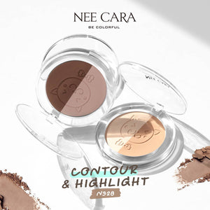 Nee Cara Contour & Highlight #N328 : neecara นีคาร่า คอนทัวร์ แอนด์ ไฮไลท์