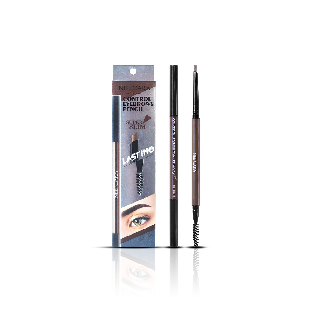 Nee Cara Control Eyebrows Slim Pencil #N412 : neecara นีคาร่า คอนโทล สลิม เพนซิล ดินสอเขียนคิ้ว