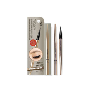 Nee Cara Sponge Liquid Eyeliner #N460 : neecara นีคาร่า สปอนจ์ ลิควิด อายไลเนอร์ x 1 ชิ้น