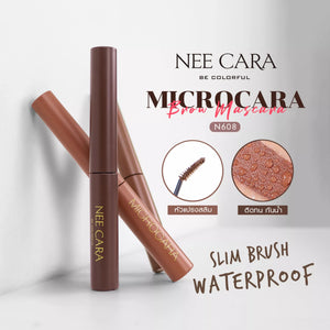 Nee Cara Microcara Brow Mascara #N608 : neecara นีคาร่า มาสคาร่าคิ้ว