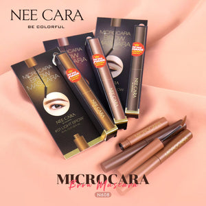 Nee Cara Microcara Brow Mascara #N608 : neecara นีคาร่า มาสคาร่าคิ้ว