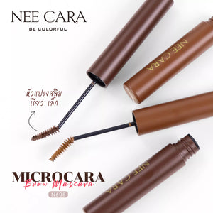 Nee Cara Microcara Brow Mascara #N608 : neecara นีคาร่า มาสคาร่าคิ้ว