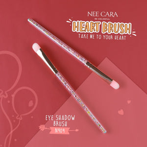 Nee Cara Love Brush : neecara นีคาร่า แปรงแต่งหน้า ด้ามหัวใจ