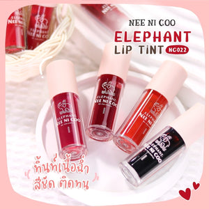 Nee Cara Nee Ni Coo Elephant Lip Tint #NC022 : neecara นีคาร่า นี นิ โค เอลิเฟนท์ ลิป ทิ้นท์ เนื้อเจลลี่ x 1 ชิ้น