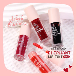 Nee Cara Nee Ni Coo Elephant Lip Tint #NC022 : neecara นีคาร่า นี นิ โค เอลิเฟนท์ ลิป ทิ้นท์ เนื้อเจลลี่ x 1 ชิ้น