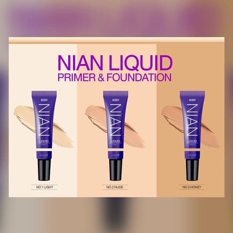 Deesay Nian Liquid Primer & Foundation SPF 30 PA+++ : ดีเซ้ย์ รองพื้น