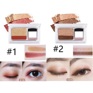 Novo Sexy Eyes Eye Shadow #5225 : โนโว อายแชโดว์ 2 เฉดสี