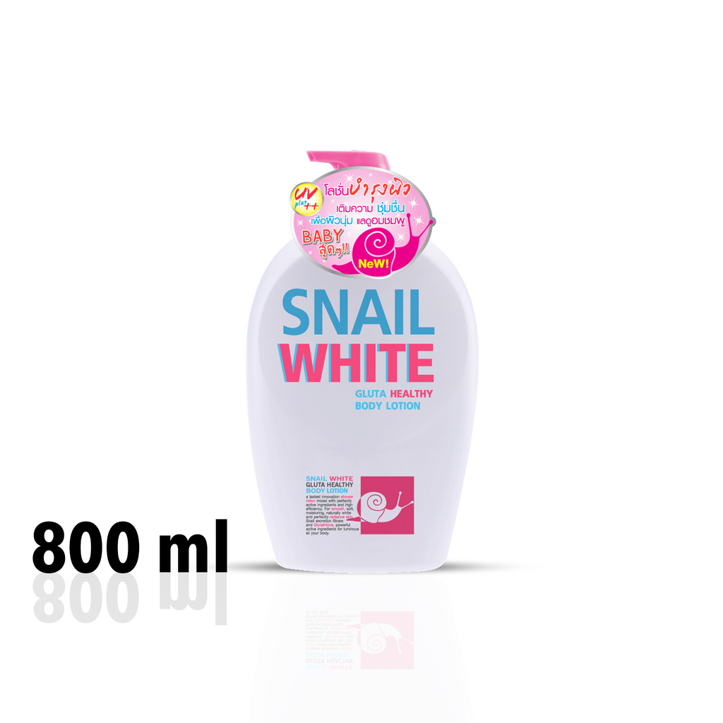 AR Aron Snail White Gluta Healthy Body lotion 800ml : เอ อาร์ สเนล ไวท์ โลชั่นบำรุงผิว ครีม ทาผิว