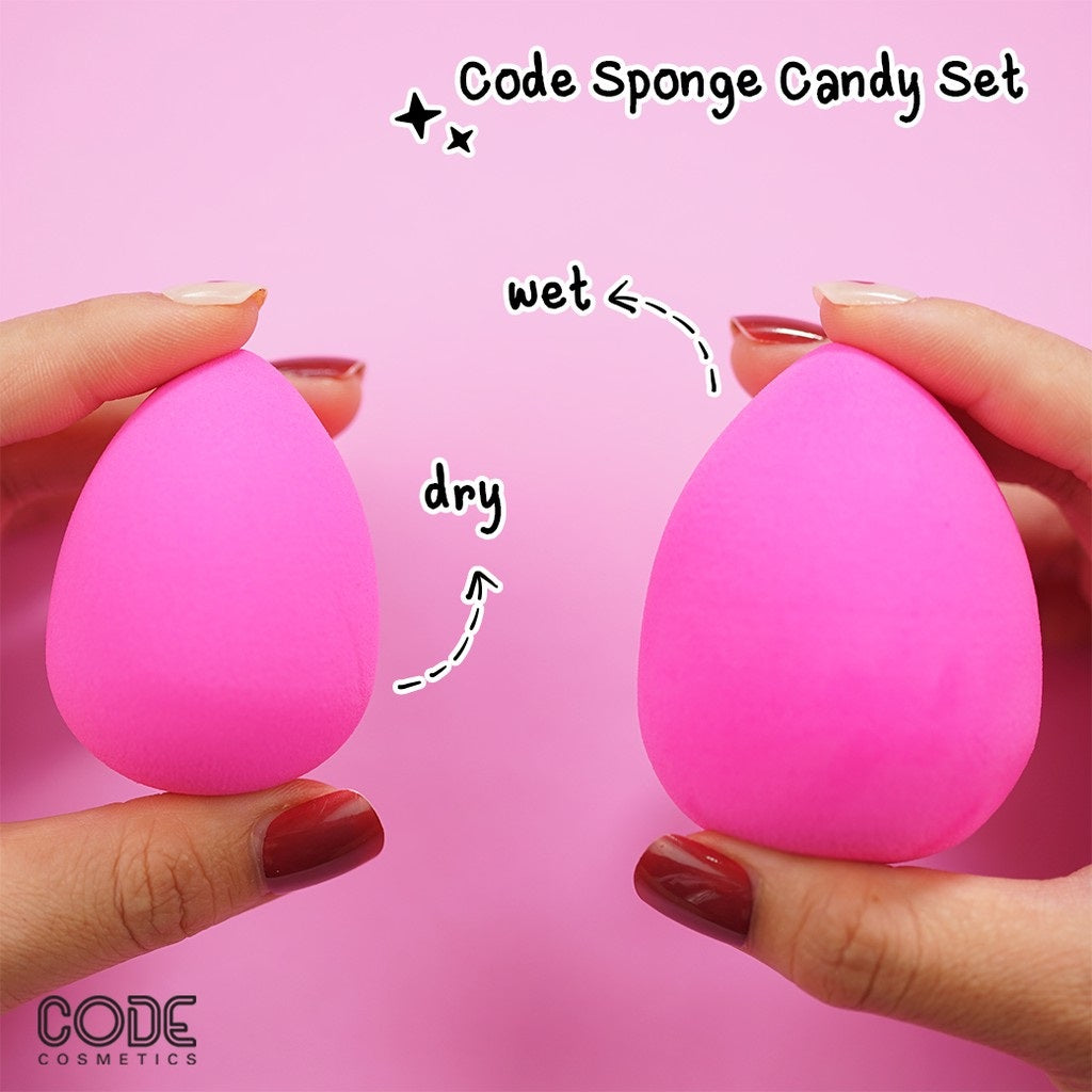 Cosluxe Code Sponge Candy Set : โค้ด พัฟ ฟองน้ำ แต่งหน้า