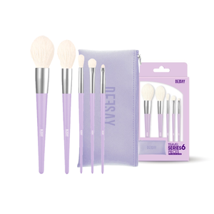 Deesay Travel Series 6 Pieces Brush Set With Bag : ดีเซ้ย์ เซ็ตแปรงพกพา 6 ชิ้น พร้อมกระเป๋า แปรงแต่งหน้า